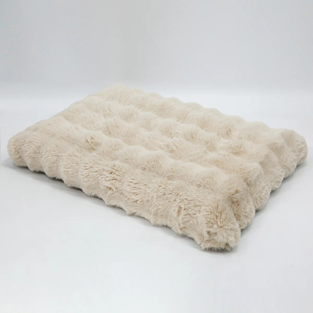 6 Sizes Ultra Plush Pet Dog Bed, Fluffy Anti Anxiety Dog Cage Bed Mattress With Non-slip Bottom, Removable Waterproof Cover, Machine Washable