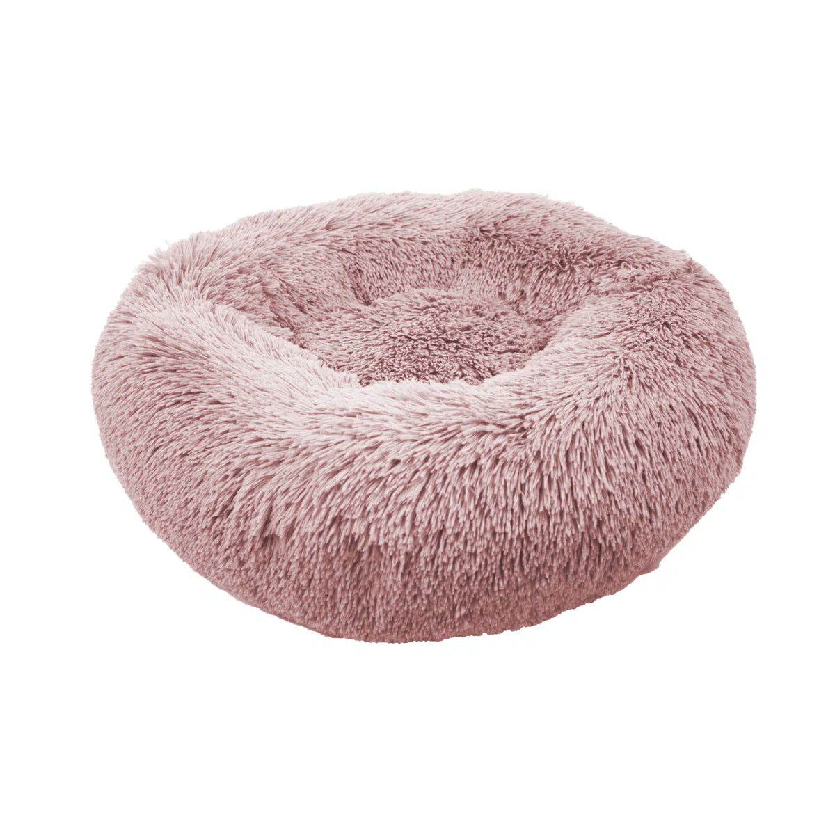 Correa Super Lux Shaggy Fur Donut Bolster Pet Bed